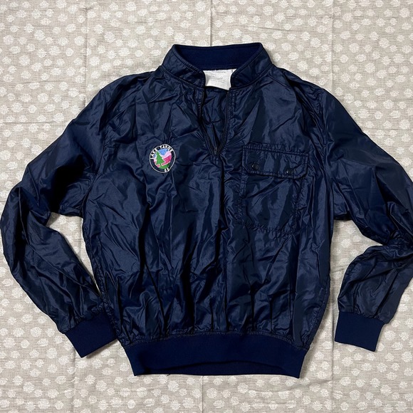 Holloway Lake Tahoe Embroidered Advertisement Sample Windbreaker‎ Size L - Picture 1 of 6